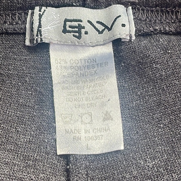 Grey capri sweat pants size Large - Picture 6 of 12